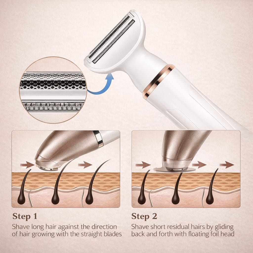 BeYourSkin™ SilkTouch Shaver